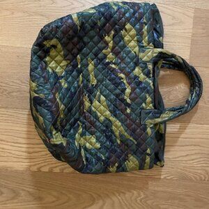 MZ Wallace Camouflage Large Quilted MetroTote